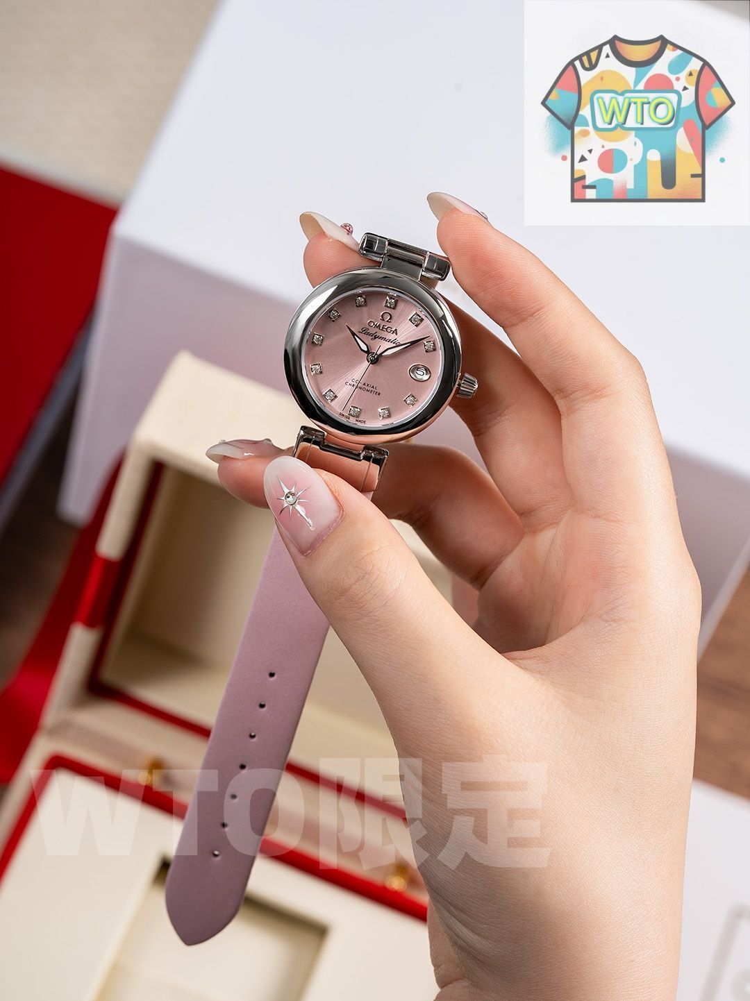 WTO通販 Omega オメガ Ladymatic マカロン ウォッチ-WTO輸入-TUS 24