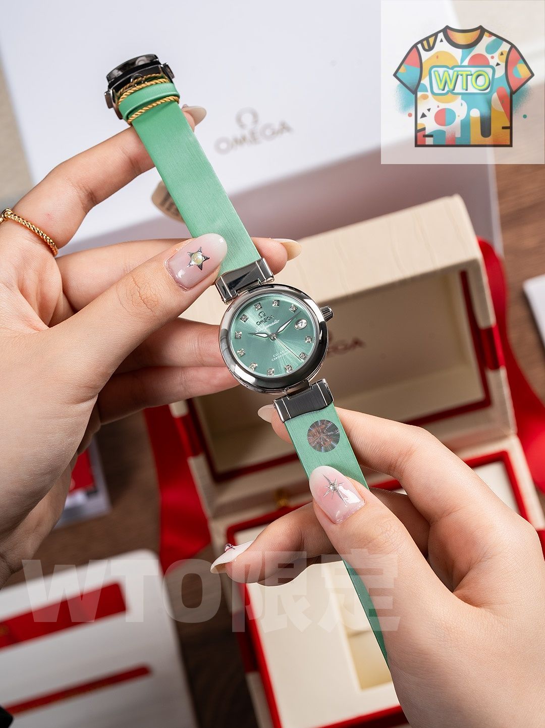 WTO通販 Omega オメガ Ladymatic マカロン ウォッチ-WTO輸入-TUS24