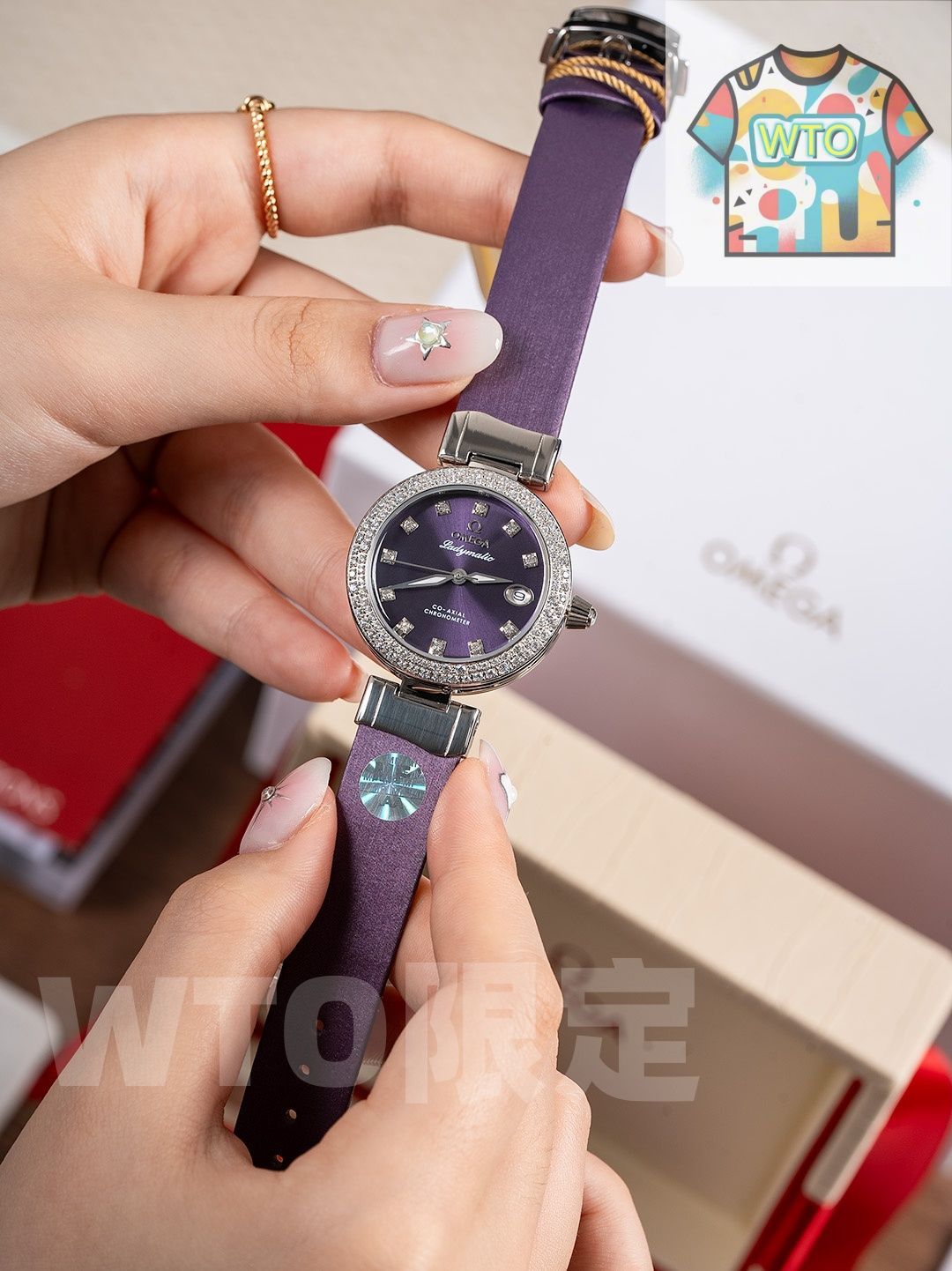 WTO通販 Omega オメガ Ladymatic マカロン ウォッチ-WTO輸入-ODV 83