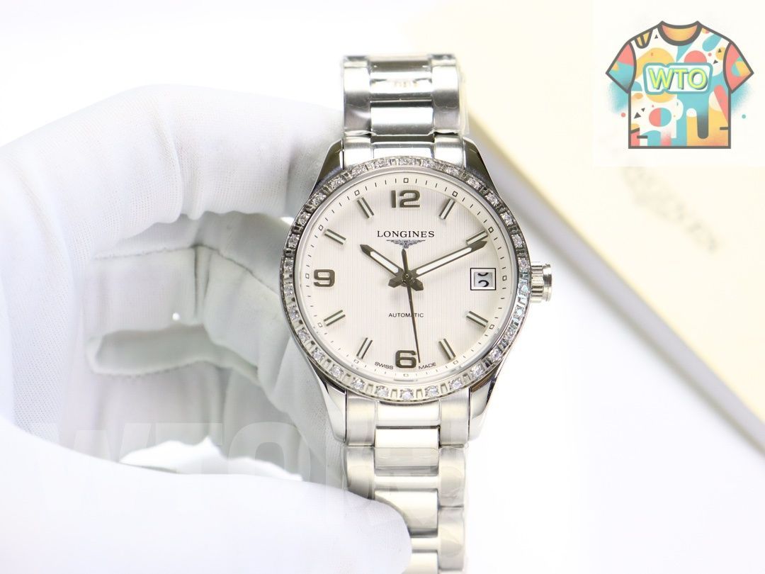 WTO通販 LONGINES ロンジン コンプティションシリーズ サファイア凸面ガラス風防を採用-WTO輸入-MNC42