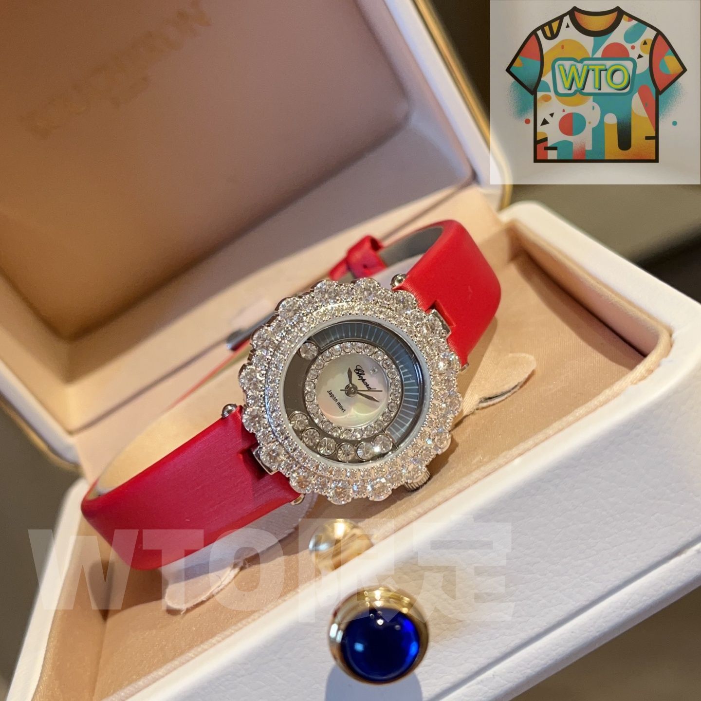 WTO通販 Chopard ショパール Happy Diamonds ジュエルウォッチ-WTO輸入-TSP08