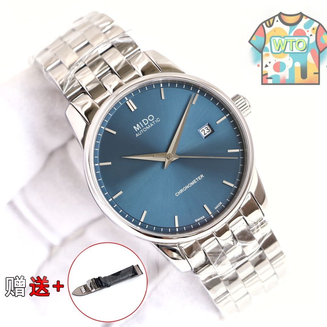 今日 MIDO ミドゥ ベルセリーズ三 シリーズ 原裝輸入日本シチズン全新ムーブメントを搭載-WTO輸2入
