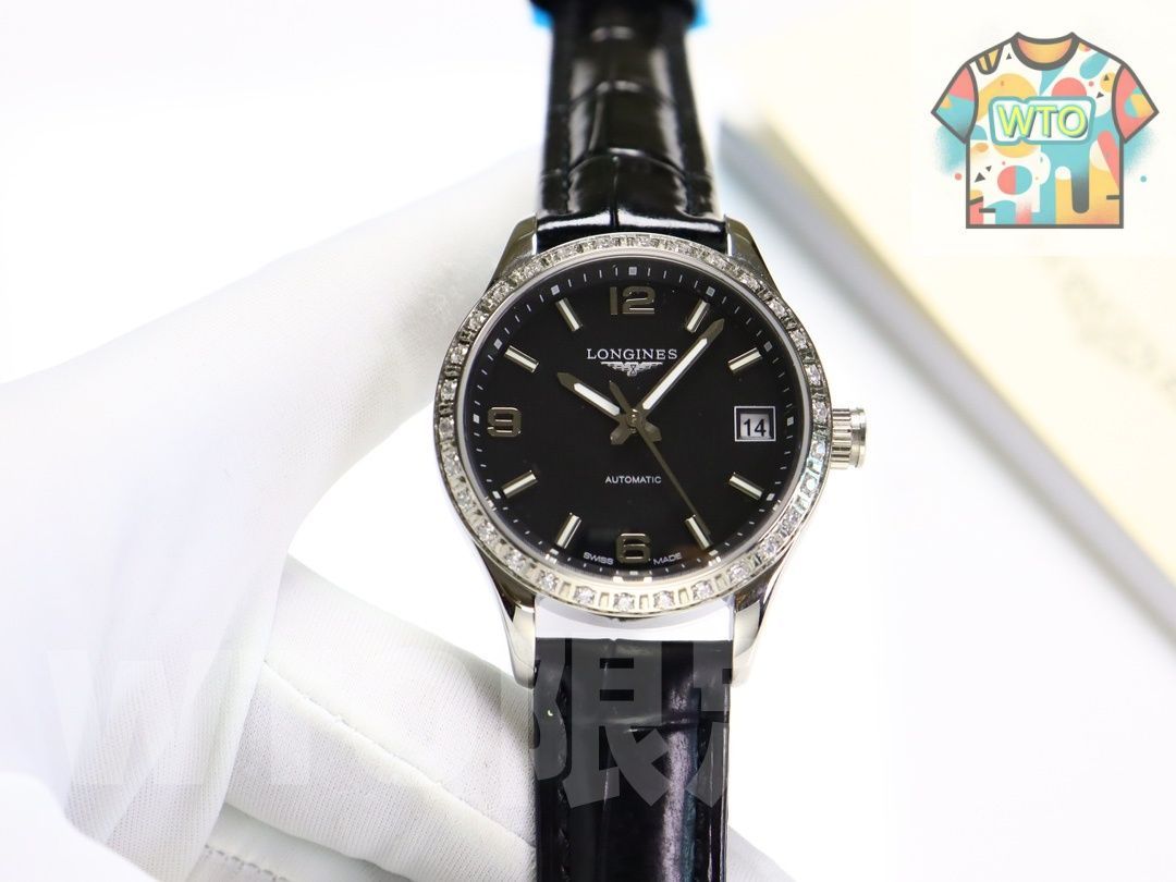 WTO通販 LONGINES ロンジン コンプティションシリーズ サファイア凸面ガラス風防を採用-WTO輸入-QVO26