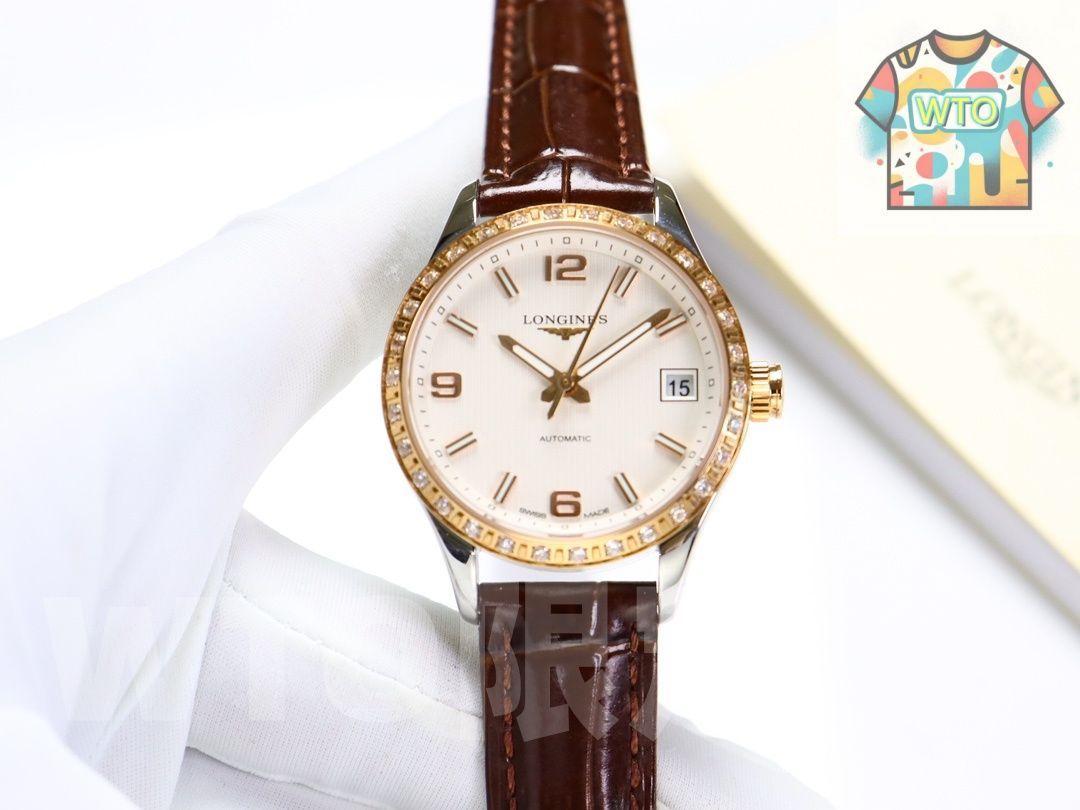 WTO通販 LONGINES ロンジン コンプティションシリーズ サファイア凸面ガラス風防を採用-WTO輸入-HBH35