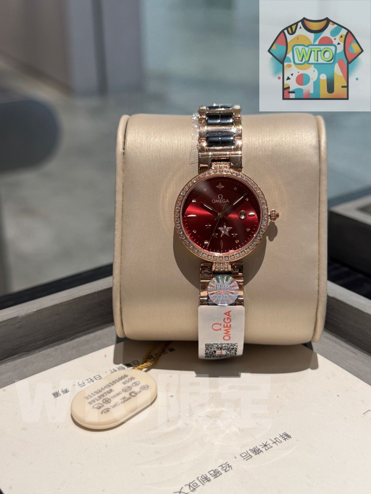 WTO通販 Omega オメガ 蝶飛 Chic スターリット ウォッチ-WTO輸入-GNW69