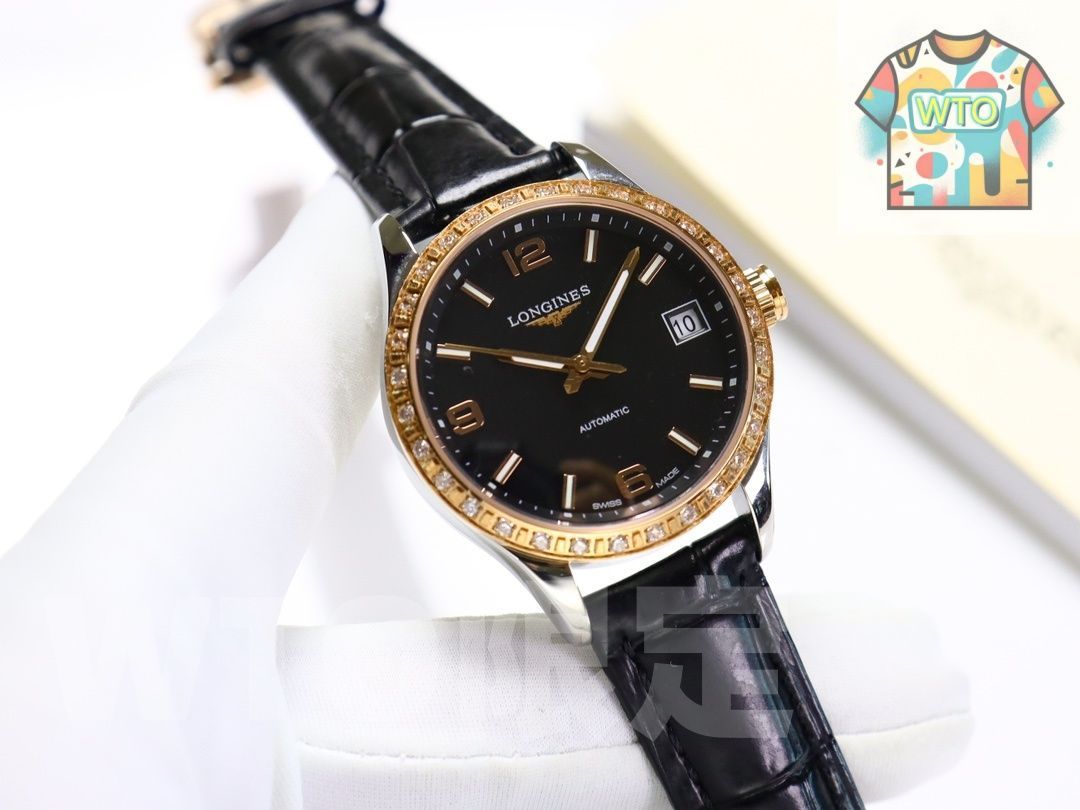 WTO通販 ロンジン コンプティションシリーズ サファイア凸面ガラス風防を採用-WTO輸入-NJP 52