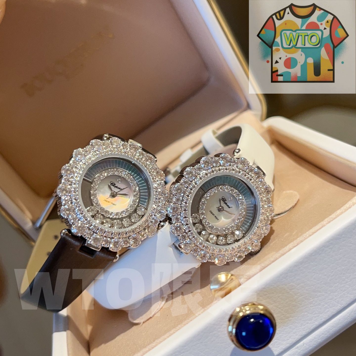  WTO通販 Chopard ショパール Happy Diamonds ジュエルウォッチ-WTO輸入-TSP 08 腕時計(デジタル) 時計