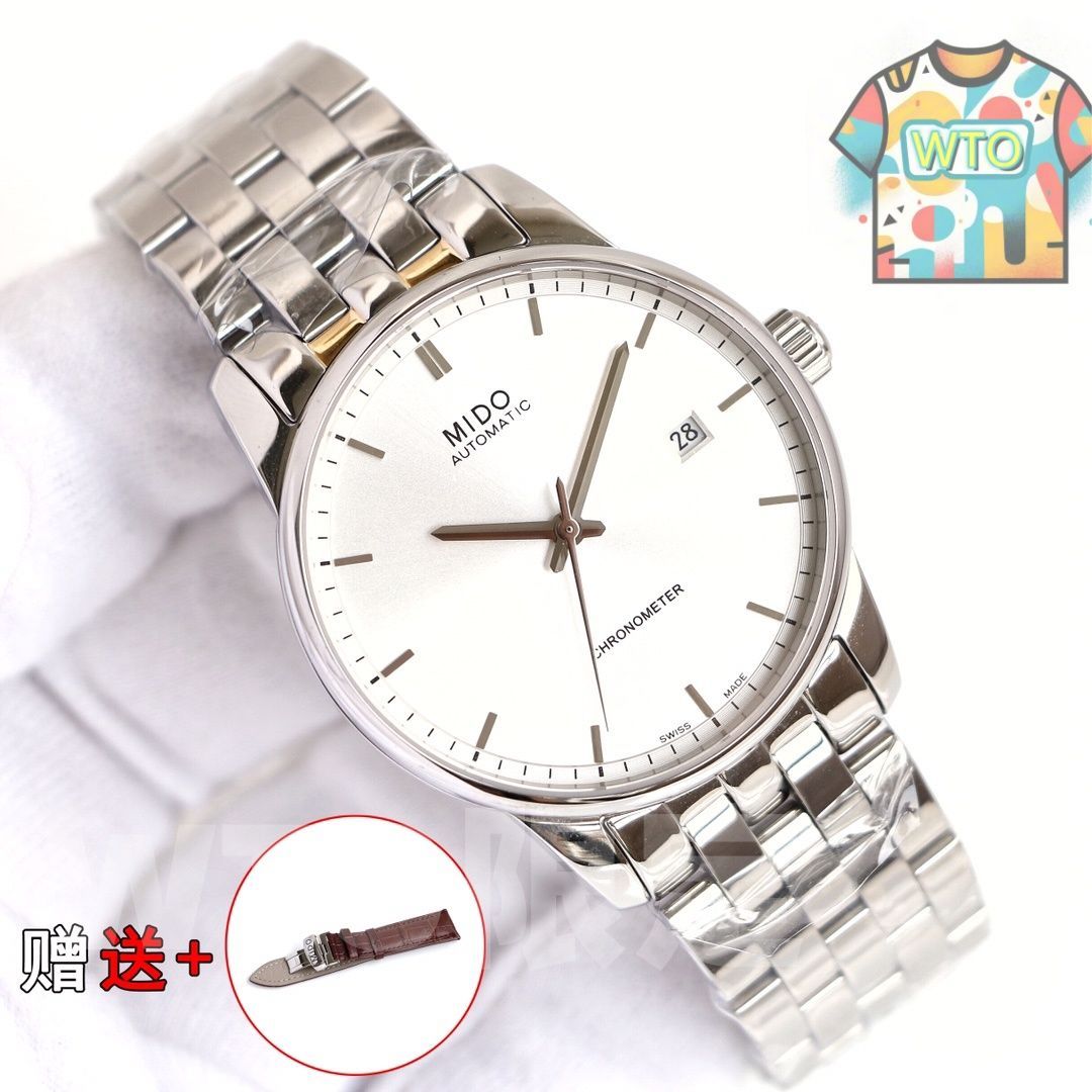 今日 MIDO ミドゥ ベルセリーズ三 シリーズ 原裝輸入日本シチズン全新ムーブメントを搭載-WTO輸2入
