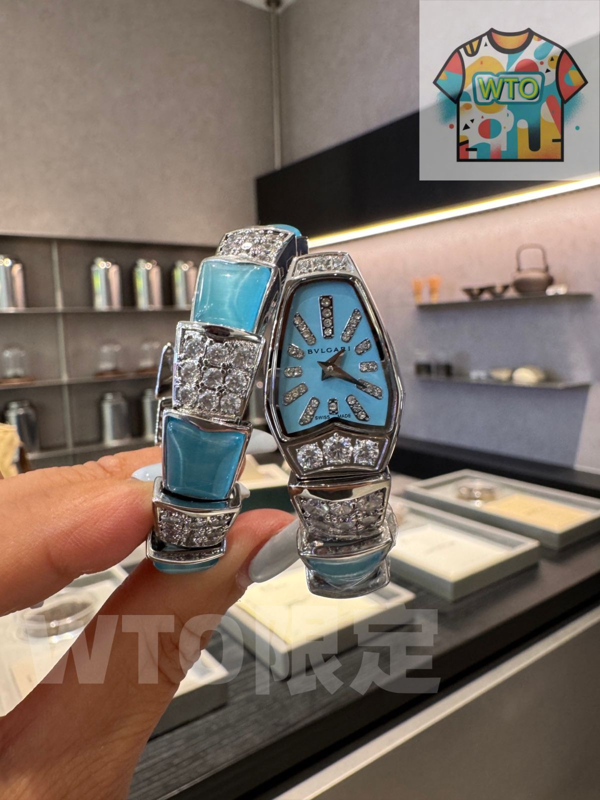  WTO通販 BVLGARI ブルガリ Serpenti Jewelry Watch-WTO輸入-PYZ 35 腕時計(デジタル) 時計