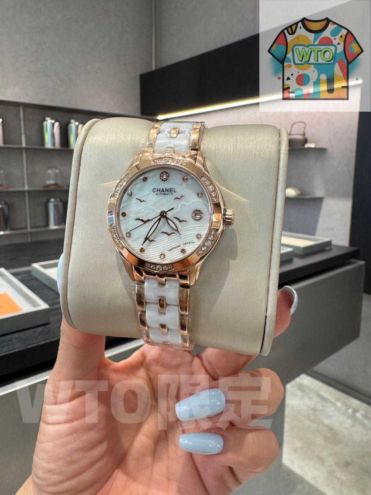 今日 CHANEL シャネル ゴールド - セラミック レディースウォッチ