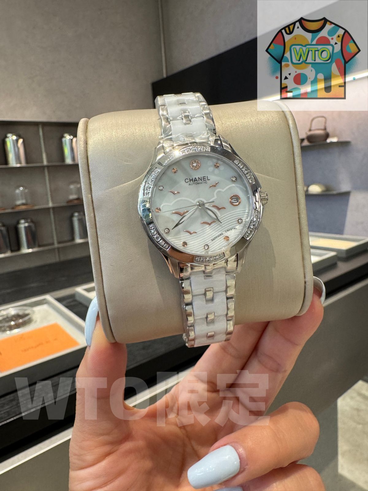 今日 CHANEL シャネル ゴールド - セラミック レディースウォッチ