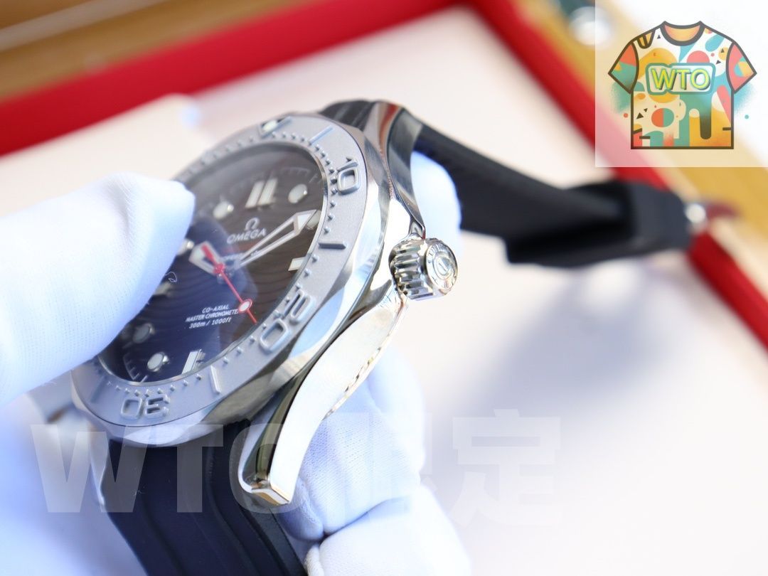  今日 Omega オメガ シーマスター300 セラミック単方向回転リング採用 WTO輸2入 腕時計(デジタル) 時計