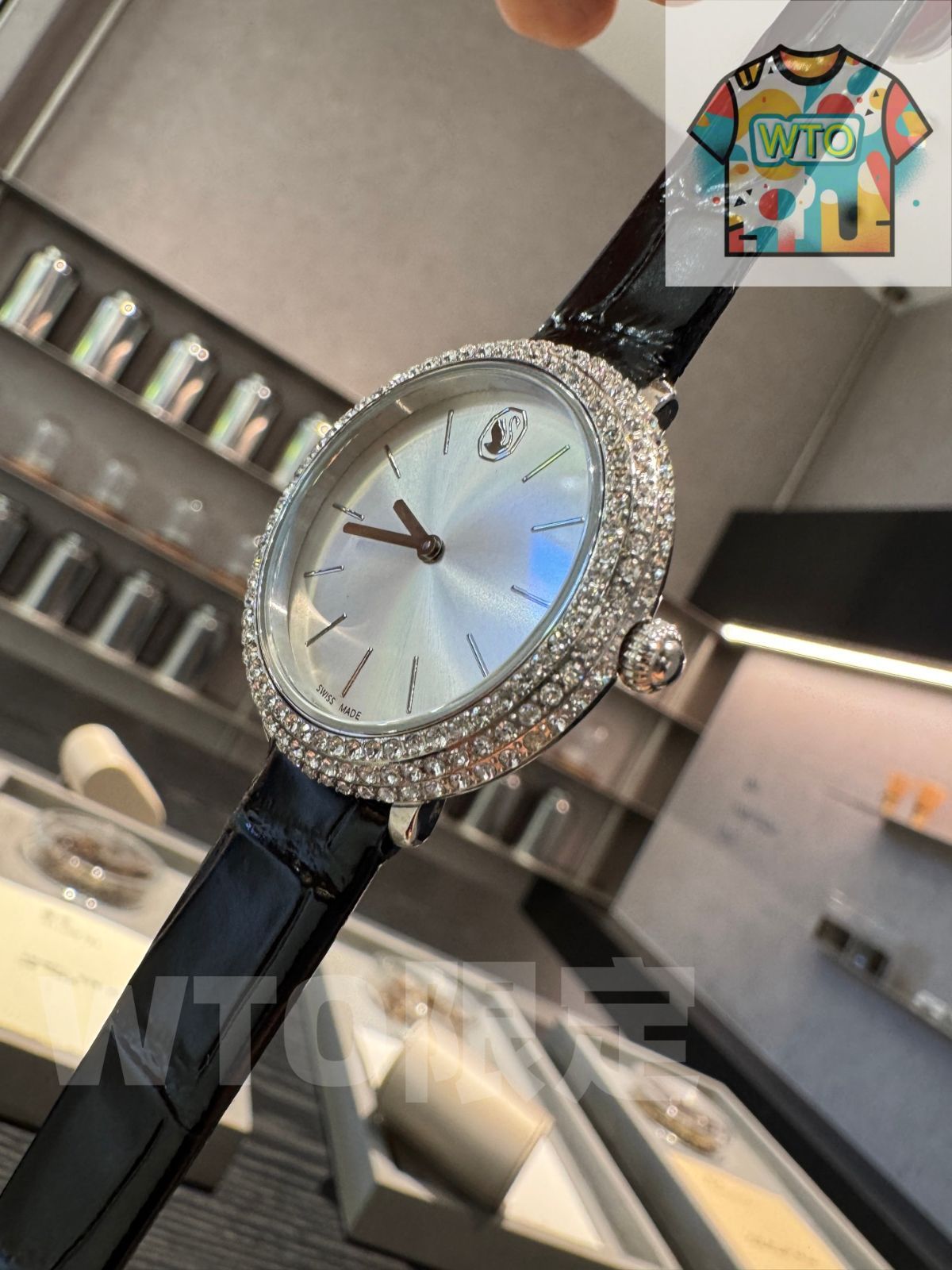 WTO通販 Swarovski スワロフスキー サマーグロー レディースウォッチ-WTO輸入-OAJ 63