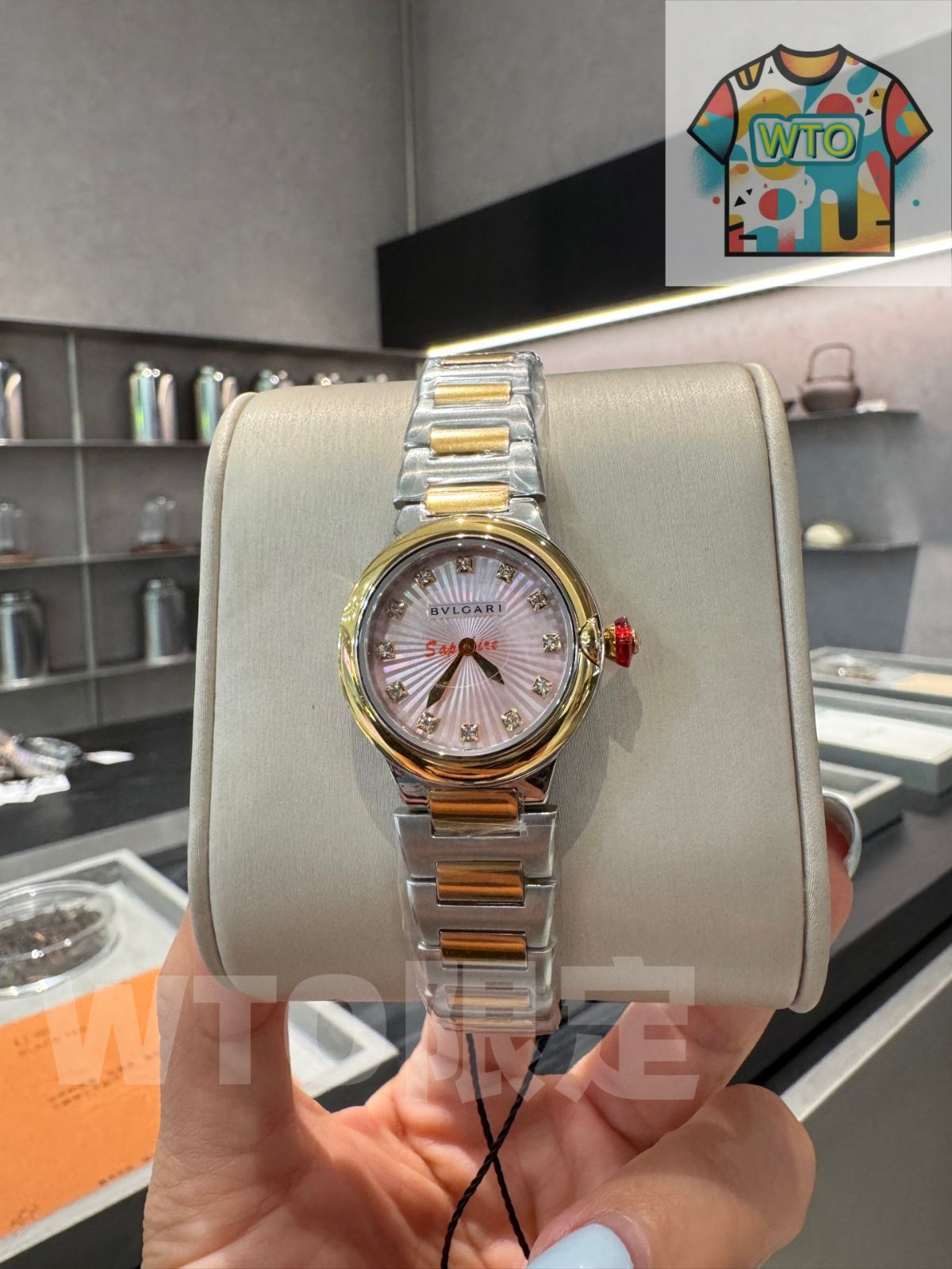  今日 Bvlgari ブルガリ Lvcea ライトパワー ウォッチ 腕時計(デジタル) 時計