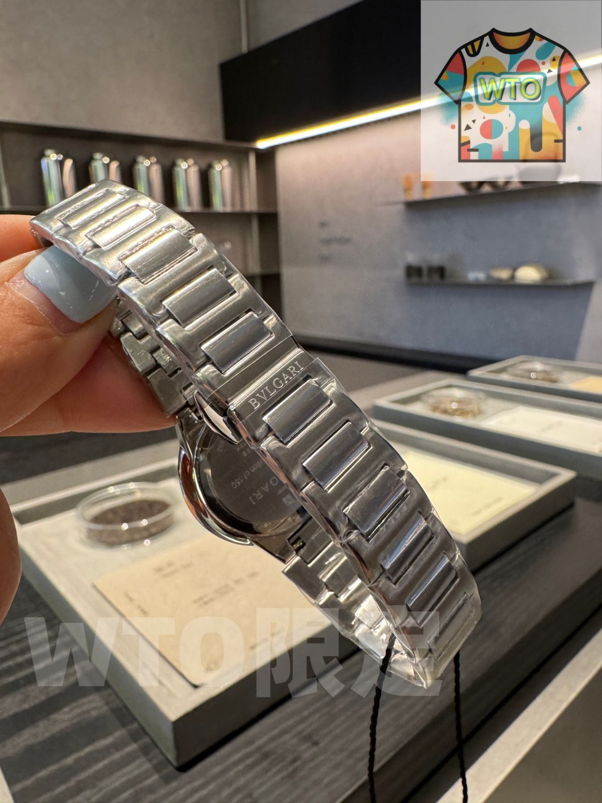  WTO通販 Bvlgari ブルガリ Lvcea サファイア ウォッチ-WTO輸入-VBI 77 腕時計(デジタル) 時計