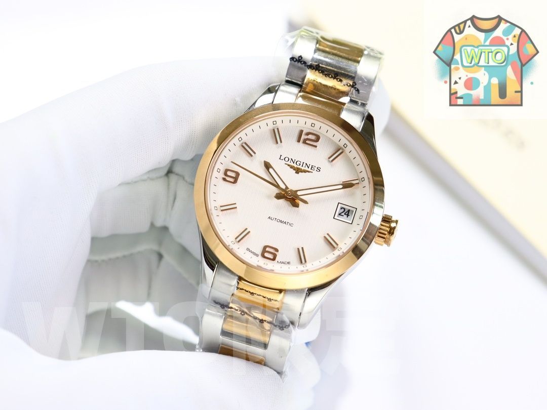 コンプティションシリーズ サファイア凸面ガラス風防を採用-WTO輸入-HEF