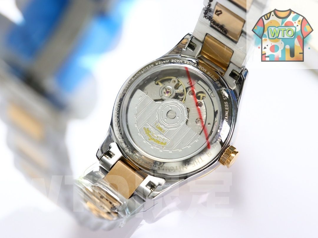 コンプティションシリーズ サファイア凸面ガラス風防を採用-WTO輸入-HEF