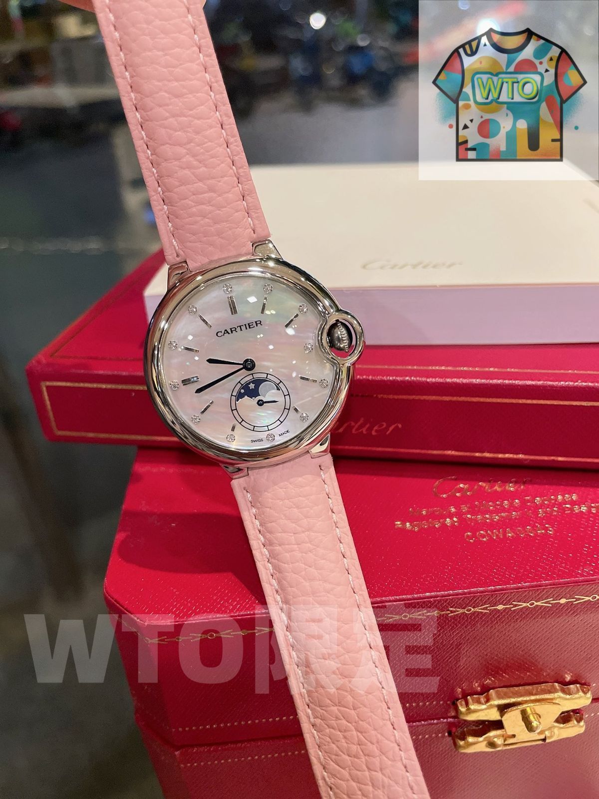 WTO通販 Cartier カルティエ Ballon Bleu Luxury Limited Edition Women s Watch-WTO輸入-VYG 67