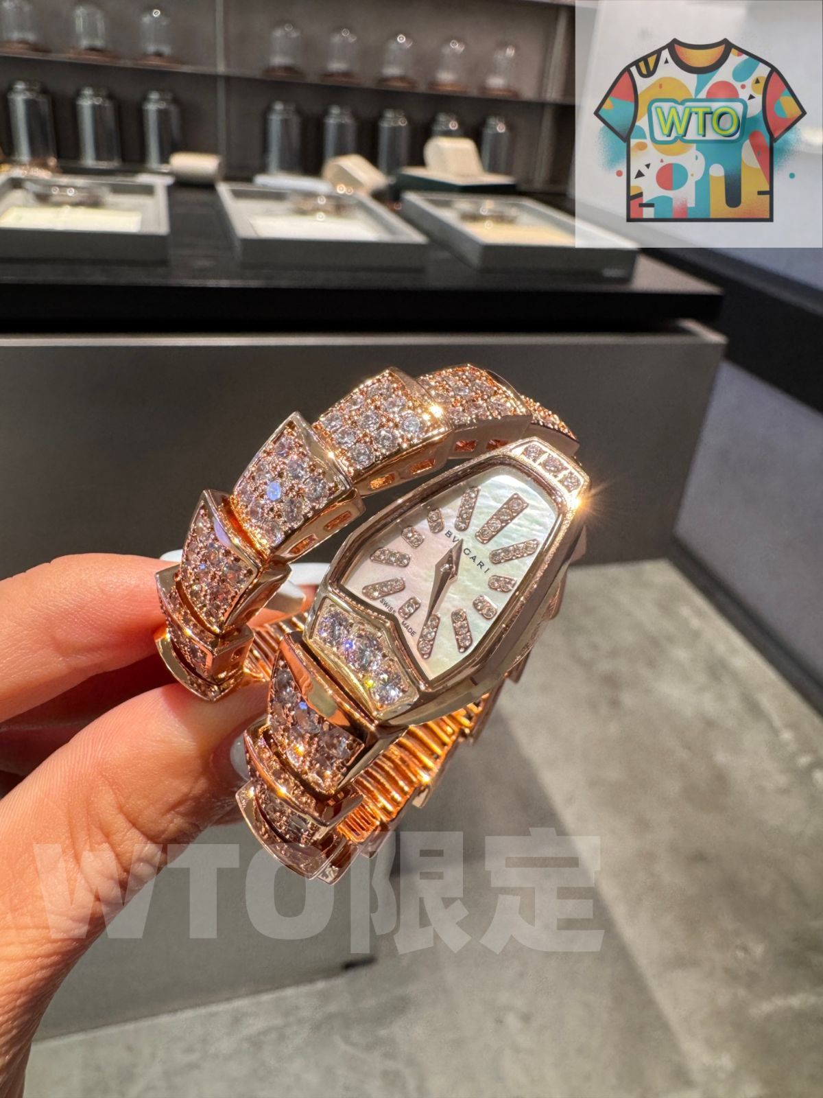 今日 BVLGARI ブルガリ Serpenti Jewelry Watch MERCADOAVALIA_COM_BR