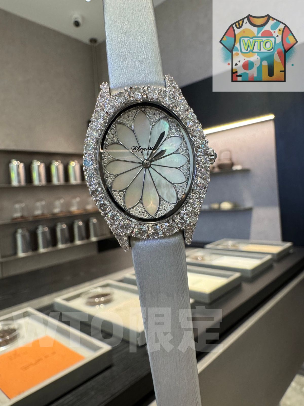  WTO通販 Chopard ショパール L‘Heure du Diamant ダイヤ時計-WTO輸入-VUK 49 腕時計(デジタル) 時計