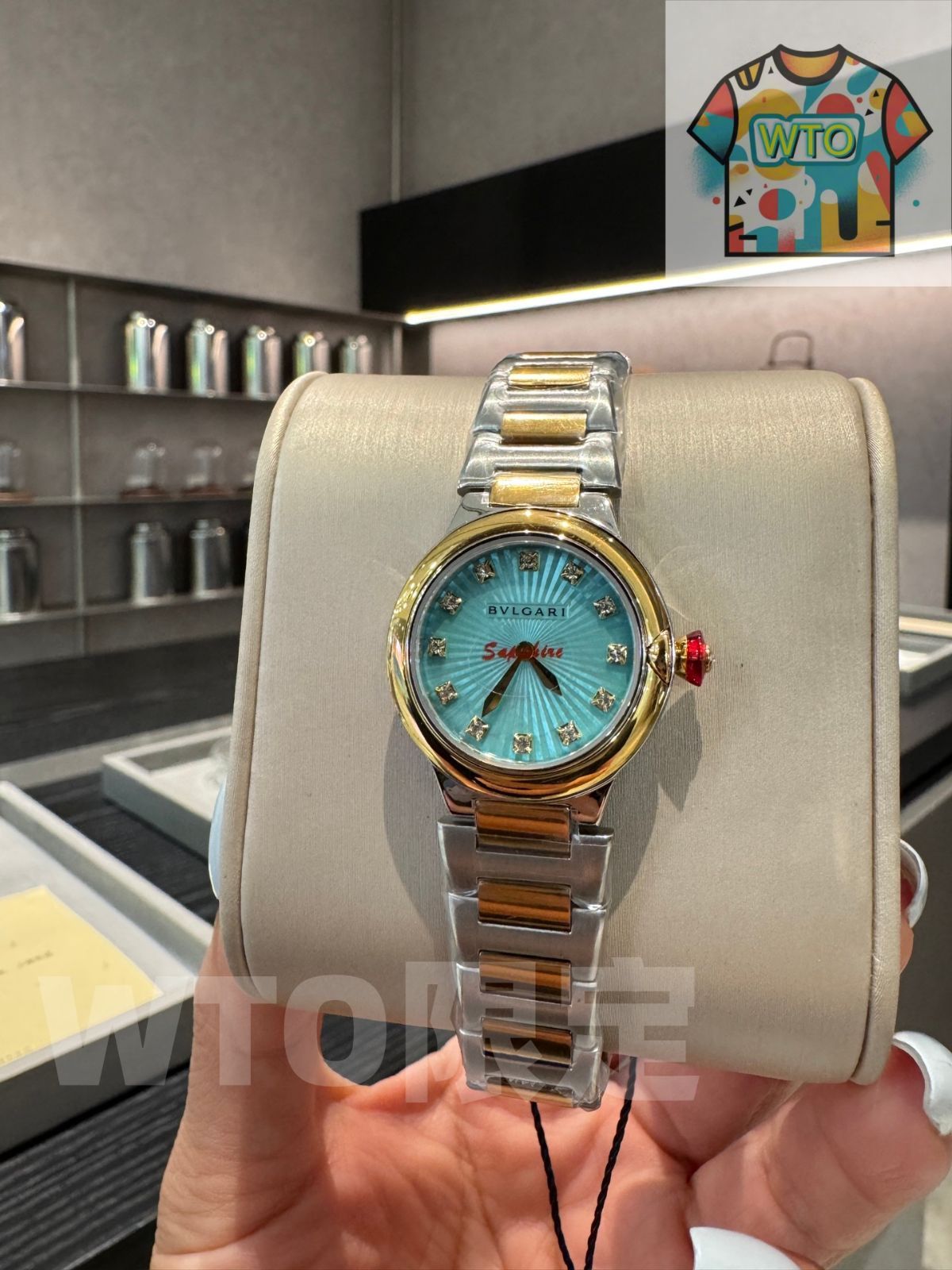 今日 Bvlgari ブルガリ Lvcea ライトパワー ウォッチ