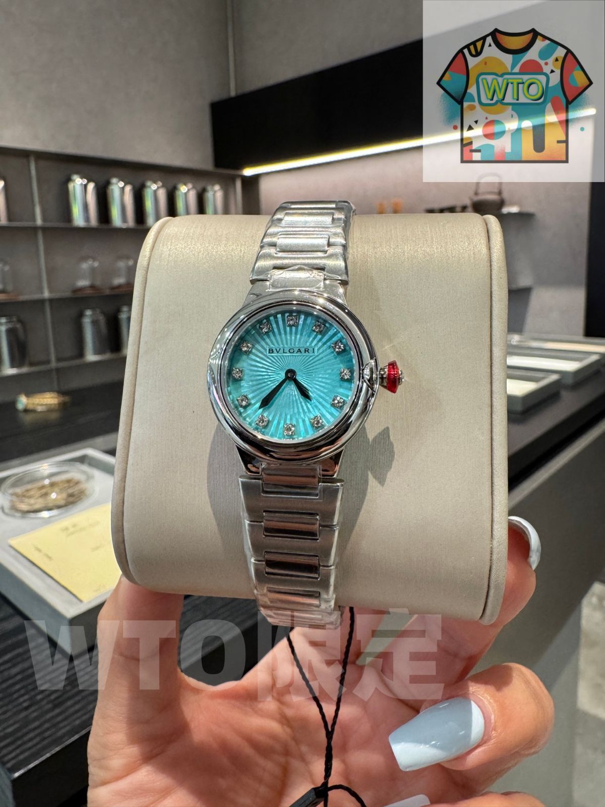 WTO通販 Bvlgari ブルガリ Lvcea サファイア ウォッチ-WTO輸入-VBI77