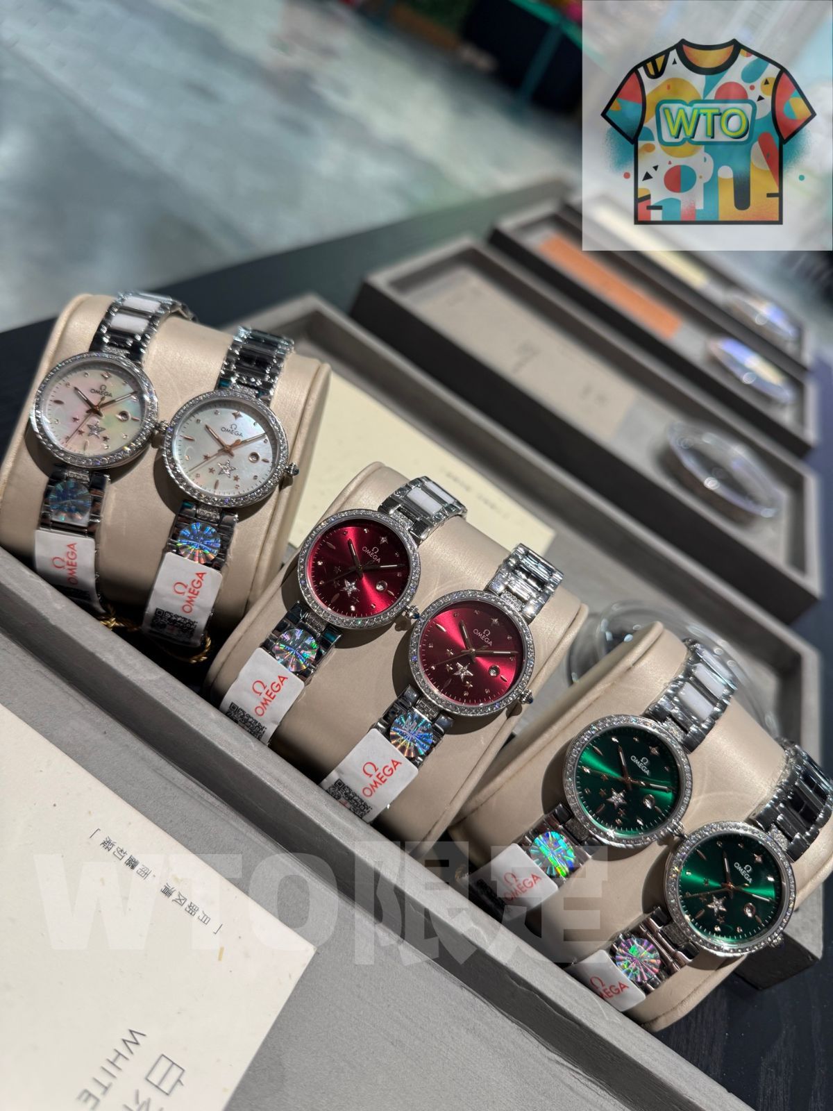 WTO通販 Omega オメガ 蝶飛 Chic スターリット ウォッチ-WTO輸入-ZXT94