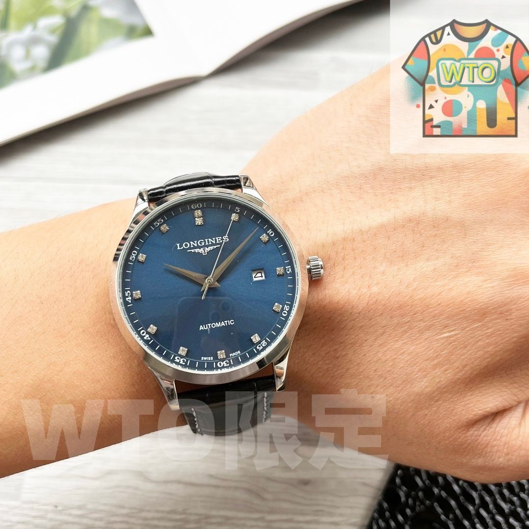 今日 Longines ロンジン 全自動機械ムーブメント搭載