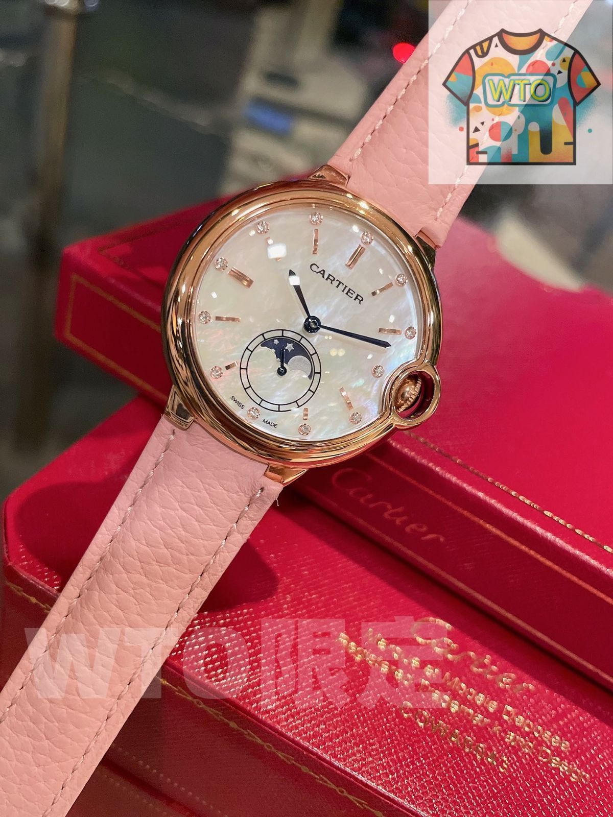最大級の品揃え！ WTO通販 Cartier カルティエ Ballon Bleu Luxury Limited Edition Women s Watch-WTO輸入-NPT67