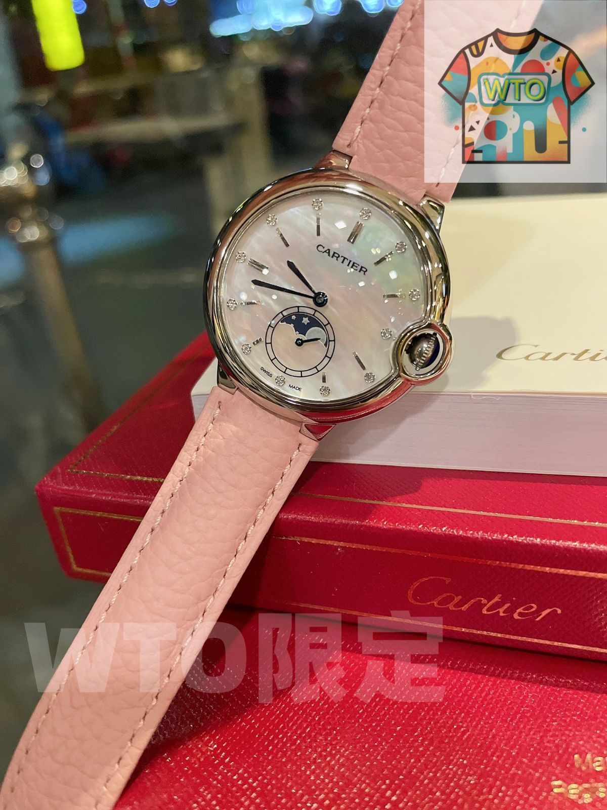 WTO通販 Cartier カルティエ Ballon Bleu Luxury Limited Edition Women s Watch-WTO輸入-VYG67