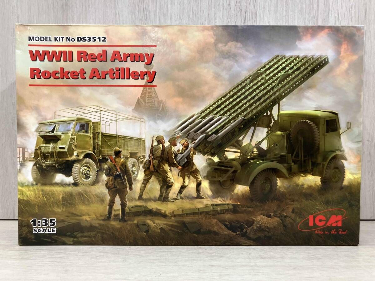 ICM 1 35 WWⅡ レッド アｰミｰ ロケットランチャｰ セット No DS 3512