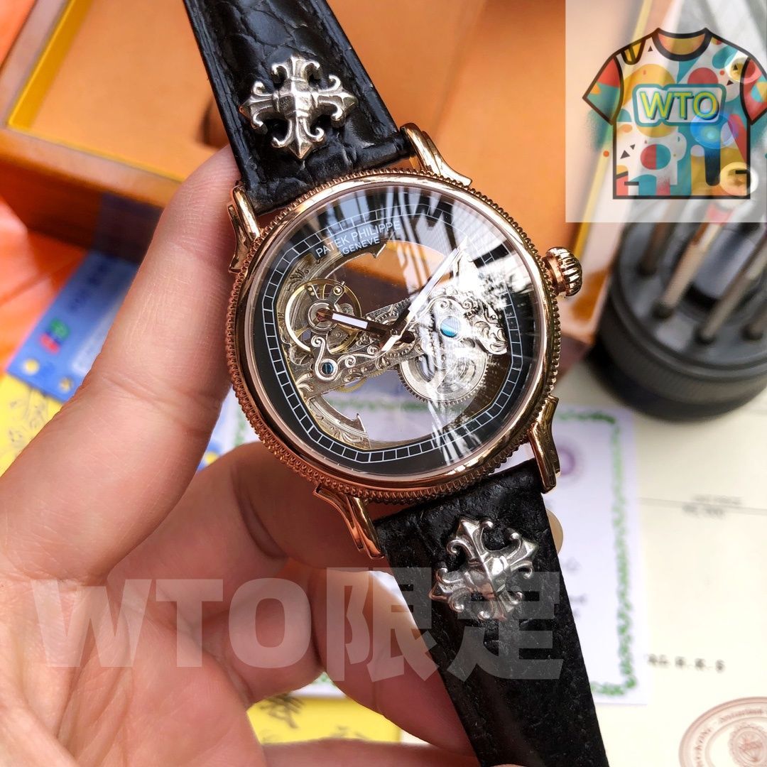 パテックフィリップ 独特設計の大フライホイールを備える