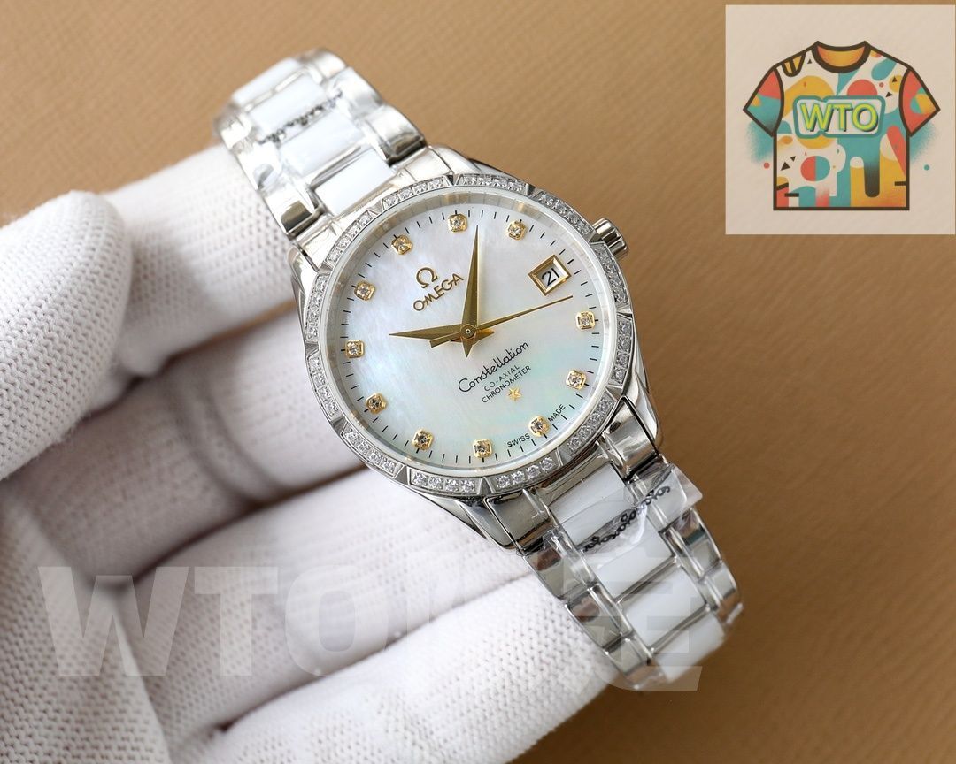 WTO通販 Omega オメガ デビューシリーズ AA級真珠貝盤搭載-WTO輸入-GTE71