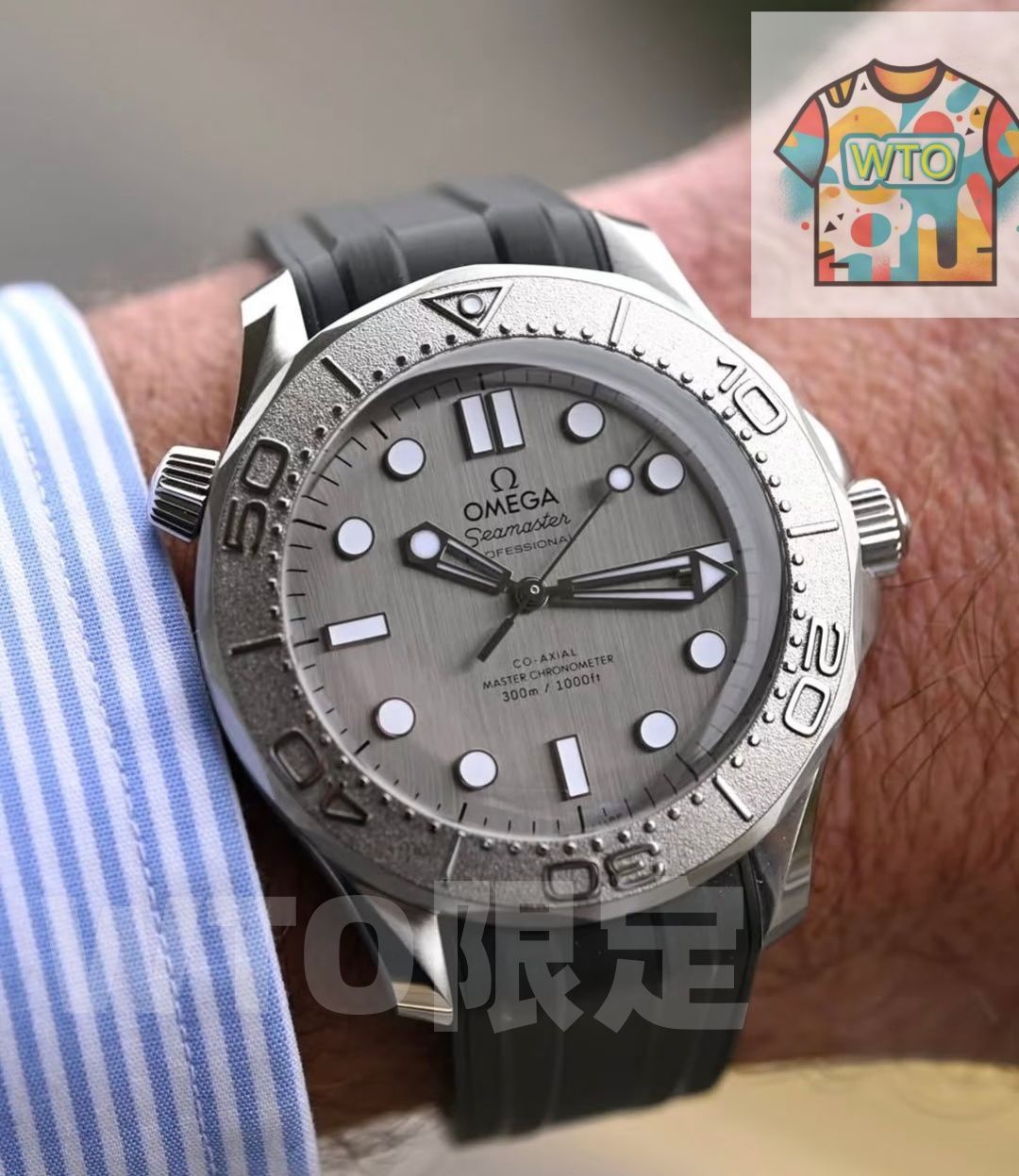 シーマスター300シリーズ オメガ8800ムーブメント搭載