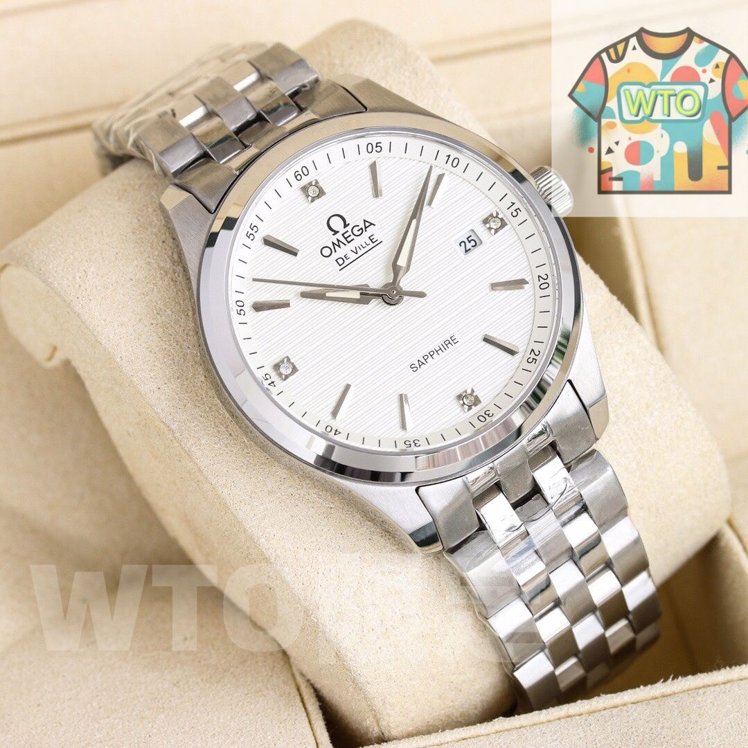 今日 Omega オメガ ダイアリーシリーズ簡約版 サファイア風防を採用-WTO輸2入