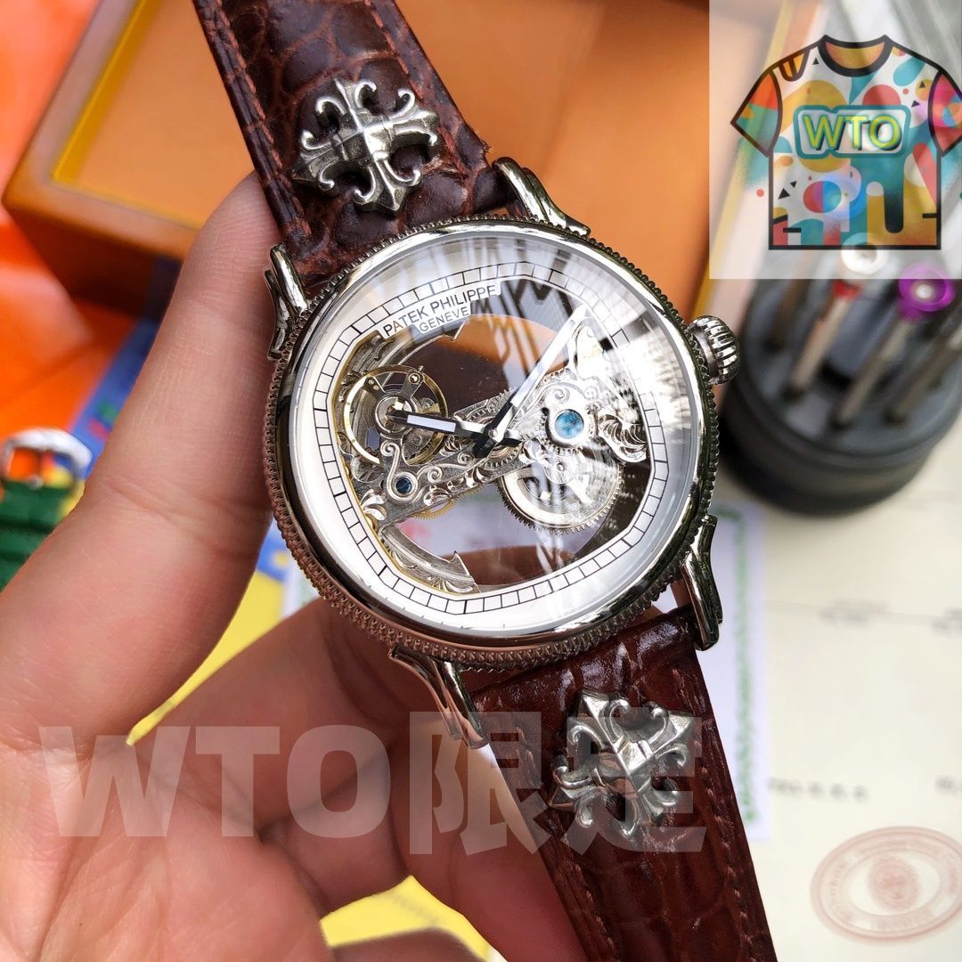 今日 Patek Philippe パテックフィリップ 独特設計の大フライホイールを備える WTO輸2入