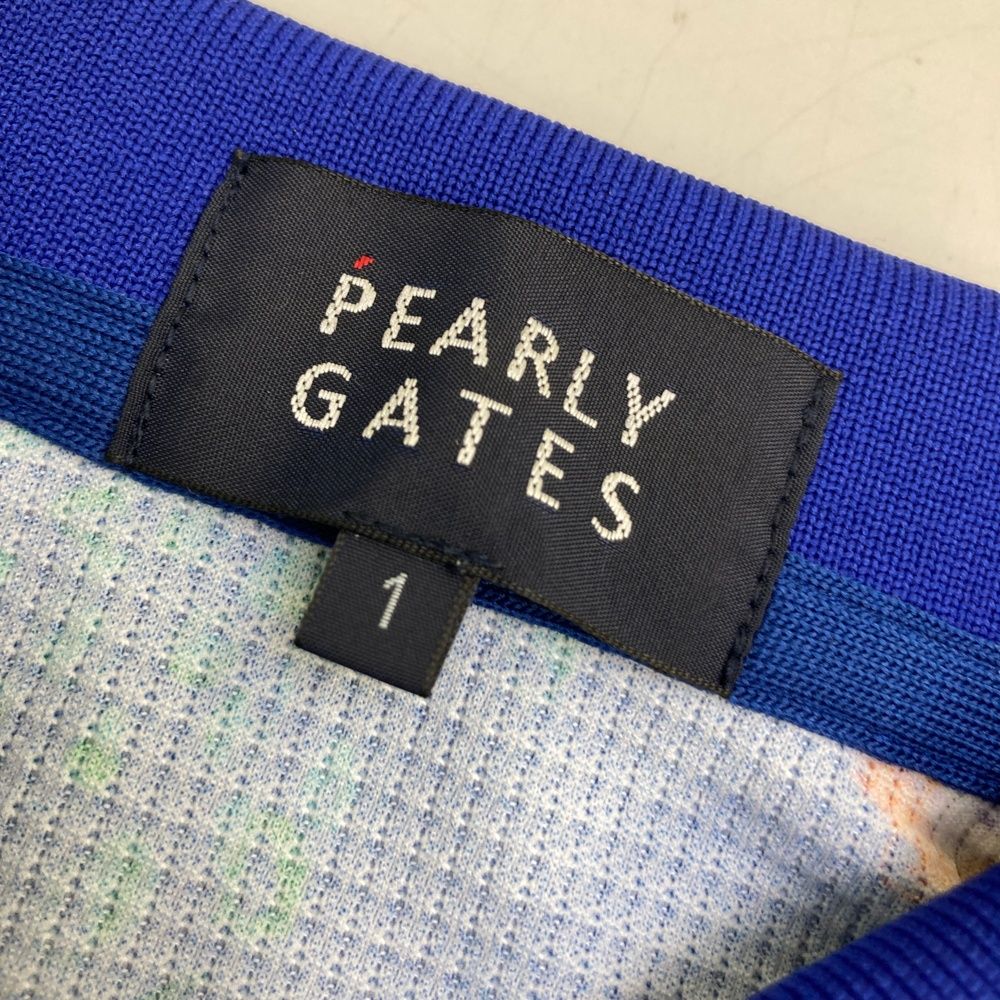 半袖ポロシャツ ブルー系