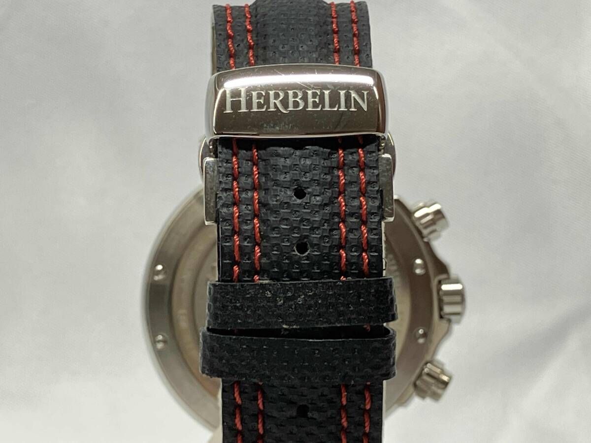 BOX付】MICHEL HERBELIN ミッシェルエルブラン 36655 クォーツ クロノ