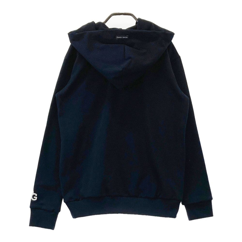 サイズ 1 PEARLY GATES パーリーゲイツ ジップパーカー ネイビー系 ゴルフウェア レディース ストスト