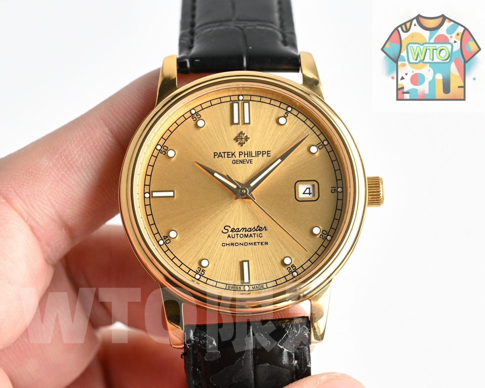今日 Patek Philippe パテックフィリップ 8215ムーブメント搭載 サファイアガラス採用 WTO輸2入