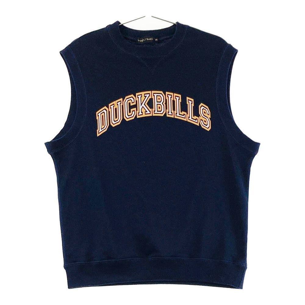 サイズ M ROUGH-SWELL ラフアンドスウェル スウェットベスト ネイビー系 240101557607 ゴルフウェア メンズ ストスト