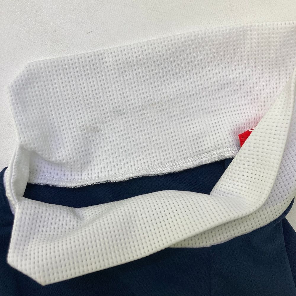  サイズ 38 アルチビオ モデル 襟付 長袖Tシャツ ネイビー系 ゴルフウェア レディース ストスト シャツ レディースウェア