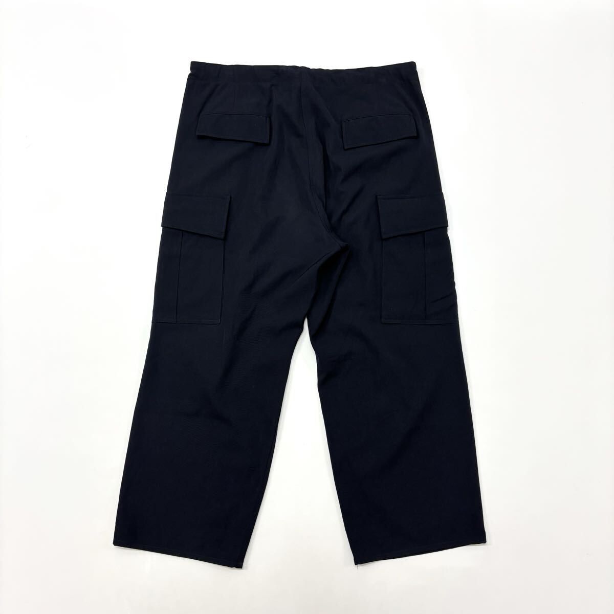 21ss 2021 COMOLI コモリ ウールギャバ 6P パンツ ワイド カーゴ