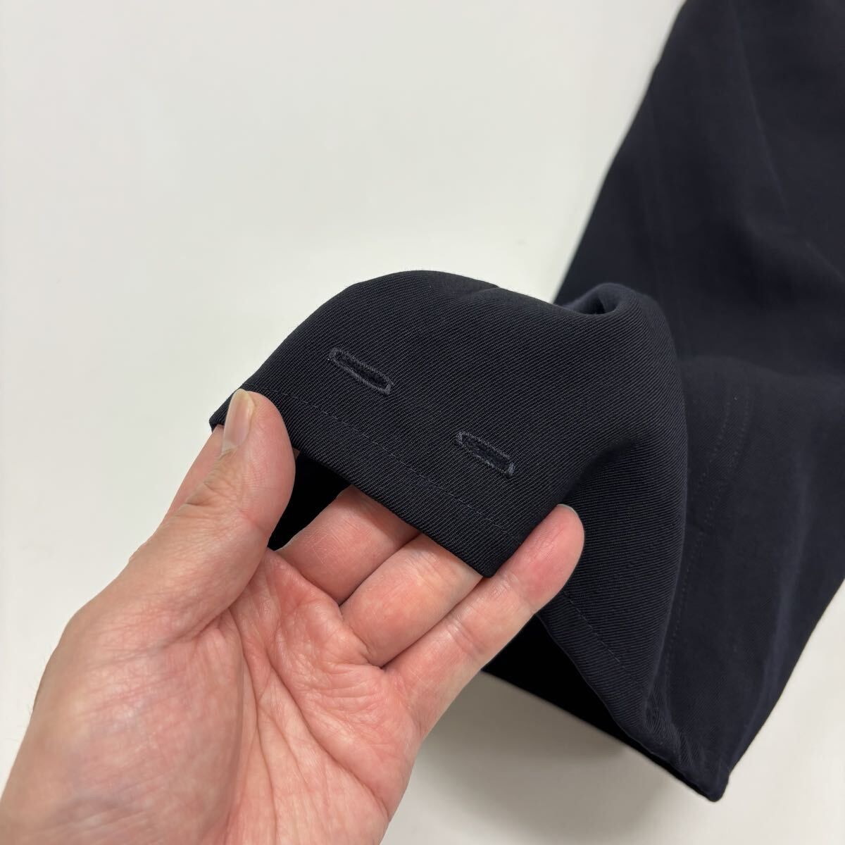21ss 2021 COMOLI コモリ ウールギャバ 6P パンツ ワイド カーゴ