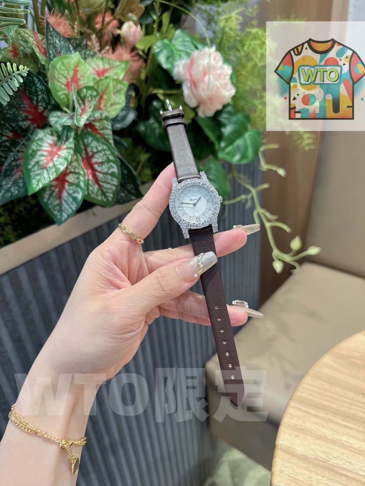 WTO通販 Chopard ショパール ルール デュ ダイアマン系列 クラウンクローセット 技術を採用-WTO輸入-FKC 08