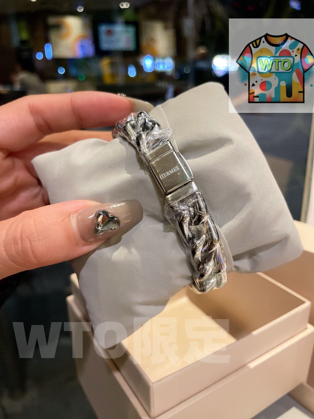  WTO通販 Herm s ヘルメス ナンタケットシリーズ のダイヤモンド象嵌-WTO輸入-NRQ 82 腕時計(デジタル) 時計