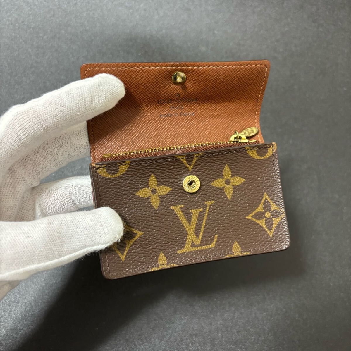 j77 アコルディオン ルイ ヴィトン モノグラム コインケース 小銭入れ