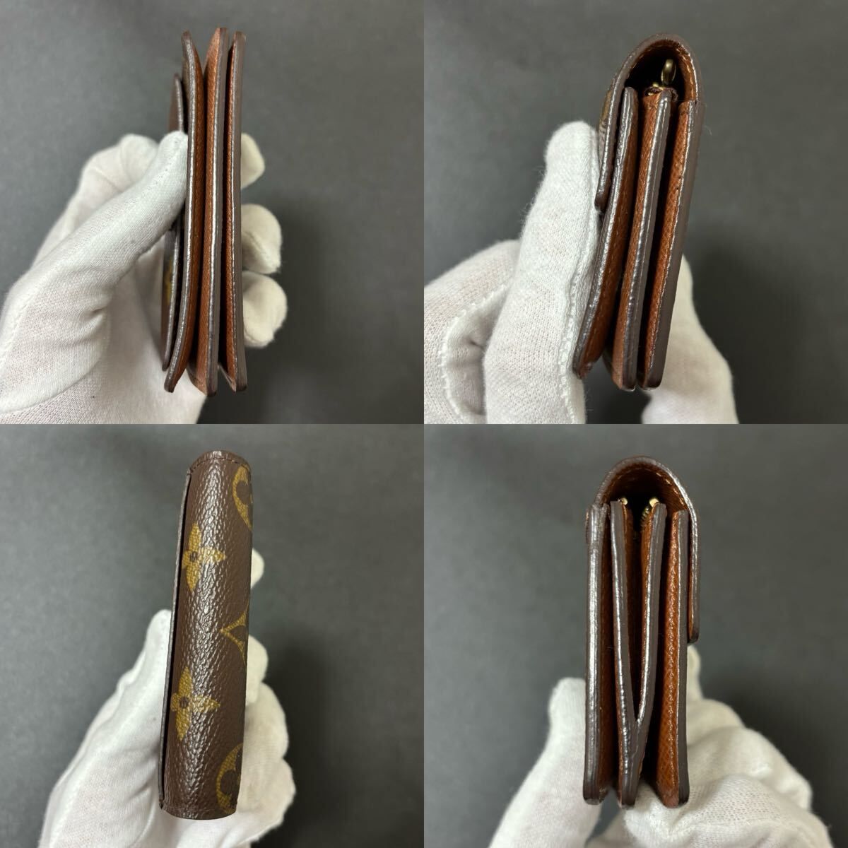 j77 アコルディオン ルイ ヴィトン モノグラム コインケース 小銭入れ