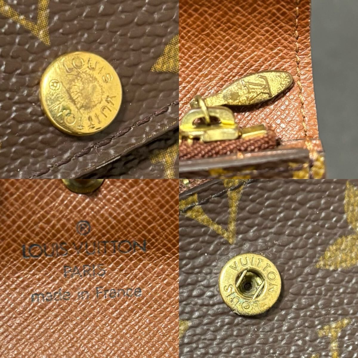 j77 アコルディオン ルイ ヴィトン モノグラム コインケース 小銭入れ