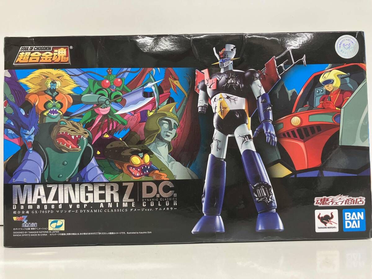 破損あり 超合金魂 GX-70SPD マジンガｰZ D.C.ダメｰジver. アニメカラｰ マジンガｰZ